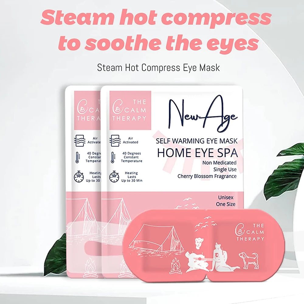 Aromatherapy Steam Eye Masks (20 Mixed Fragrance)